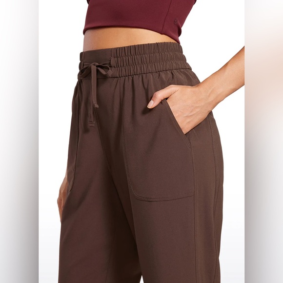 Feathery-Fit Soft Casual Workout Pants with Pockets 27" - Picture 3 of 7